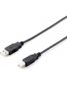 Equip AM-BM kabel USB 2.0, 1m, czarny, podwójny ekran - nr 9