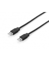 Equip AM-AM kabel USB 2.0, 3m, czarny, podwójny ekran - nr 1