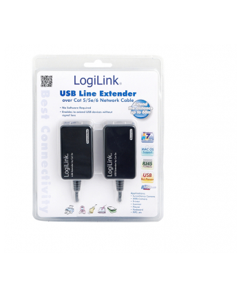 LOGILINK USB extender przez RJ45 do 60m