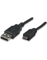 Manhattan Kabel USB 2.0 A-Micro B M/M 0,5m czarny - nr 14
