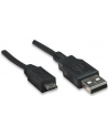 Manhattan Kabel USB 2.0 A-Micro B M/M 0,5m czarny - nr 18