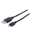 Manhattan Kabel USB 2.0 A-Micro B M/M 0,5m czarny - nr 26