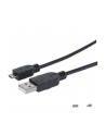 Manhattan Kabel USB 2.0 A-Micro B M/M 0,5m czarny - nr 5