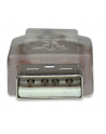 Manhattan Kabel USB 2.0 A-B Mini (Canon) M/M 1,8m srebrny - nr 10