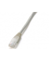 Equip patchord RJ45, kat. 6, UTP, 10m, szary - nr 2