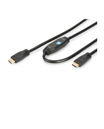 Digitus kabel HDMI Highspeed Ethernet V1.3 3D GOLD A M/M 15.0m ze wzmacniaczem