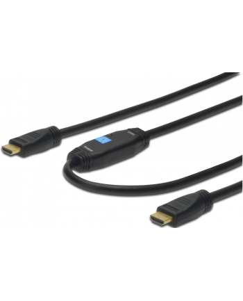 Digitus kabel HDMI Highspeed Ethernet V1.3 3D GOLD A M/M 20.0m ze wzmacniaczem