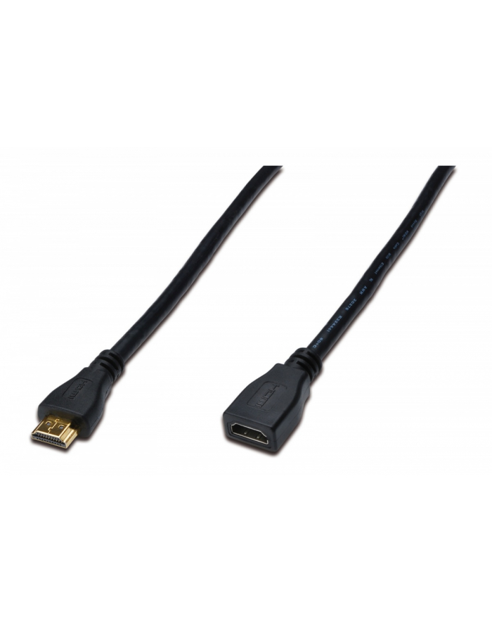 Digitus Kabel przedłużający HDMI dużej szybkości, typ A/M - A/F 3,0m główny