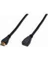 Digitus Kabel przedłużający HDMI dużej szybkości, typ A/M - A/F 5,0m - nr 4