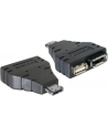 Delock adapter Power Over eSATA -> eSATA + USB 2.0 - nr 9