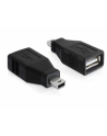 Delock adapter USB A(F)-> USB MINI(M) - nr 10