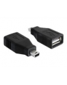 Delock adapter USB A(F)-> USB MINI(M) - nr 16