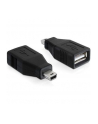 Delock adapter USB A(F)-> USB MINI(M) - nr 1