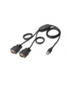 Digitus  kabel-konwerter USB2.0/2 x RS232 (DB9M), 5 LGW - nr 6