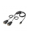 Digitus  kabel-konwerter USB2.0/2 x RS232 (DB9M), 5 LGW - nr 7