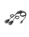 Digitus  kabel-konwerter USB2.0/2 x RS232 (DB9M), 5 LGW - nr 8