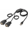 Digitus  kabel-konwerter USB2.0/2 x RS232 (DB9M), 5 LGW - nr 10