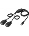 Digitus  kabel-konwerter USB2.0/2 x RS232 (DB9M), 5 LGW - nr 11