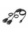 Digitus  kabel-konwerter USB2.0/2 x RS232 (DB9M), 5 LGW - nr 1
