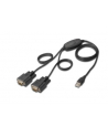 Digitus  kabel-konwerter USB2.0/2 x RS232 (DB9M), 5 LGW - nr 17