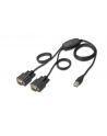 Digitus  kabel-konwerter USB2.0/2 x RS232 (DB9M), 5 LGW - nr 18