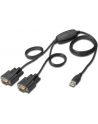 Digitus  kabel-konwerter USB2.0/2 x RS232 (DB9M), 5 LGW - nr 21