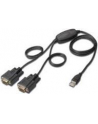 Digitus  kabel-konwerter USB2.0/2 x RS232 (DB9M), 5 LGW - nr 26