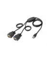 Digitus  kabel-konwerter USB2.0/2 x RS232 (DB9M), 5 LGW - nr 3