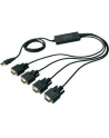 Digitus kabel-konwerterUSB2.0/4 x RS232 (DB9M), 5 LGW - nr 14