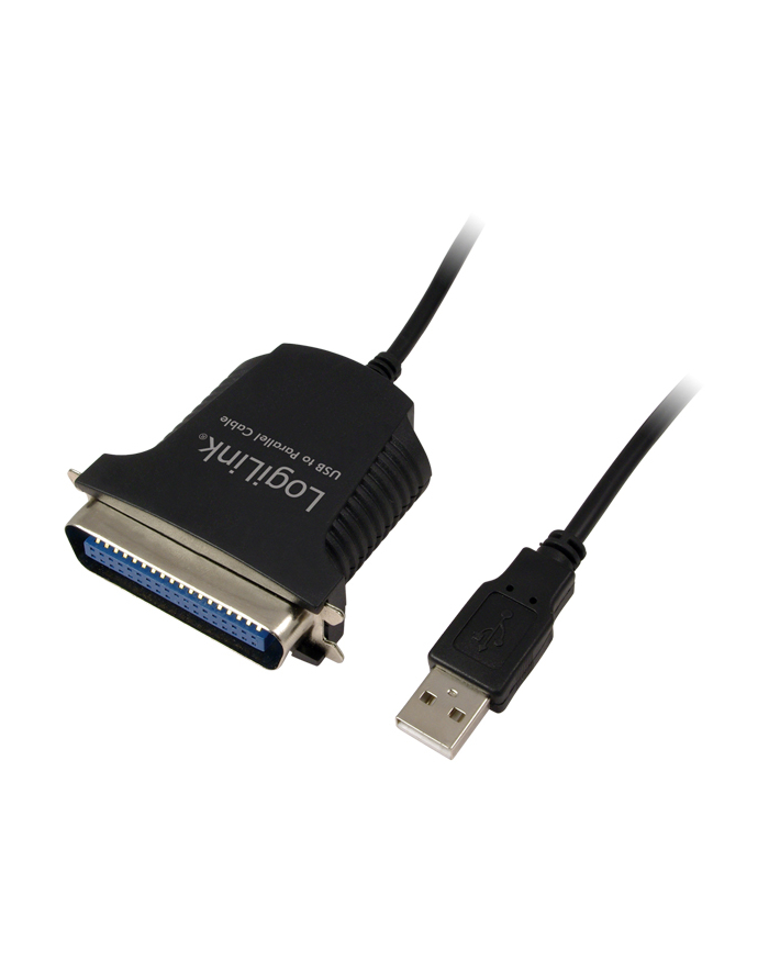 LOGILINK Adapter USB na port równoległy IEEE1284 z kablem 1,8m główny