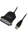 LOGILINK Adapter USB na port równoległy IEEE1284 z kablem 1,8m - nr 4
