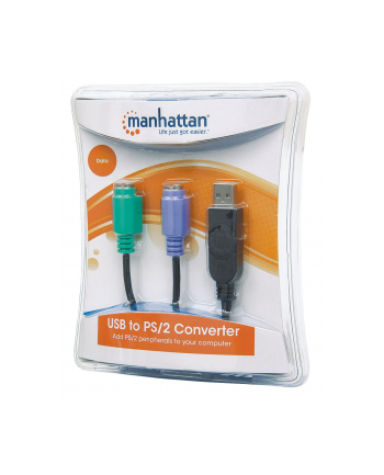Manhattan Konwerter USB 2.0 na PS2 podwójny