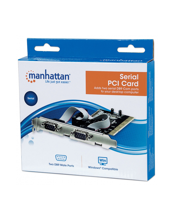 Manhattan Kontroler PCI 2xRS-232 główny