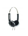 4World Słuchawki stereofoniczne z wygodnymi nausznikami ''Color'', 1.5m czarne - nr 1