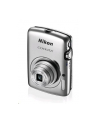 Nikon Coolpix S01 Silver, 10.1Mpixels, NIKORR 3x wide-angle zoom lens, Internal memory approx. 7.3 GB, Anti-blur, HD movie rec., 2.5'' touch screen LCD, ISO 1600, EXPEED C2, Li-Ion batt.,  SD/SDHC/SDXC - nr 12