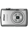 Nikon Coolpix S01 Silver, 10.1Mpixels, NIKORR 3x wide-angle zoom lens, Internal memory approx. 7.3 GB, Anti-blur, HD movie rec., 2.5'' touch screen LCD, ISO 1600, EXPEED C2, Li-Ion batt.,  SD/SDHC/SDXC - nr 1