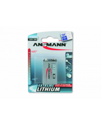 Bateria litowa ANSMANN E-block 9V