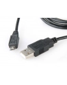 Kabel USB 2.0 Mikro AM-MBM5P 1,8M czarny - nr 2
