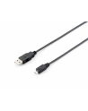 Kabel USB 2.0 Mikro AM-MBM5P 1M czarny - nr 5