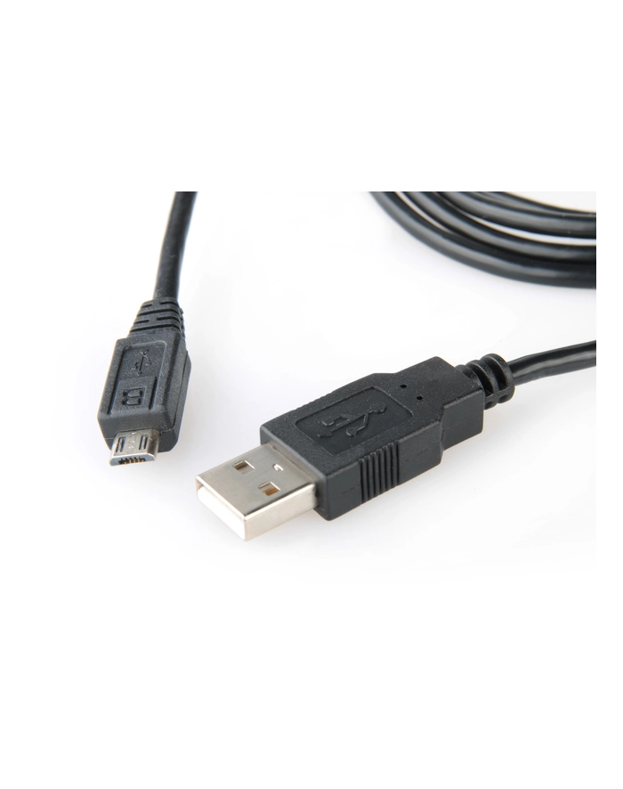 Kabel USB 2.0 Mikro AM-MBM5P 1M czarny główny