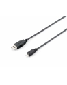 Kabel USB 2.0 Mikro AM-MBM5P 1M czarny - nr 9