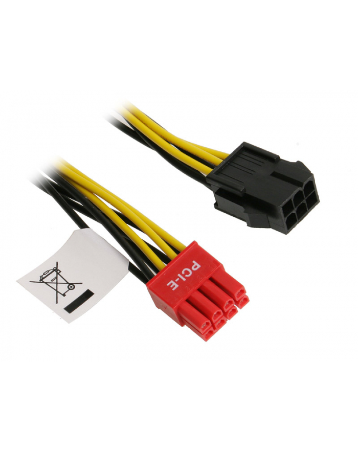 ADAPTER 6pin PCIe na 8pin PCIe2.0 AK-CB052 główny