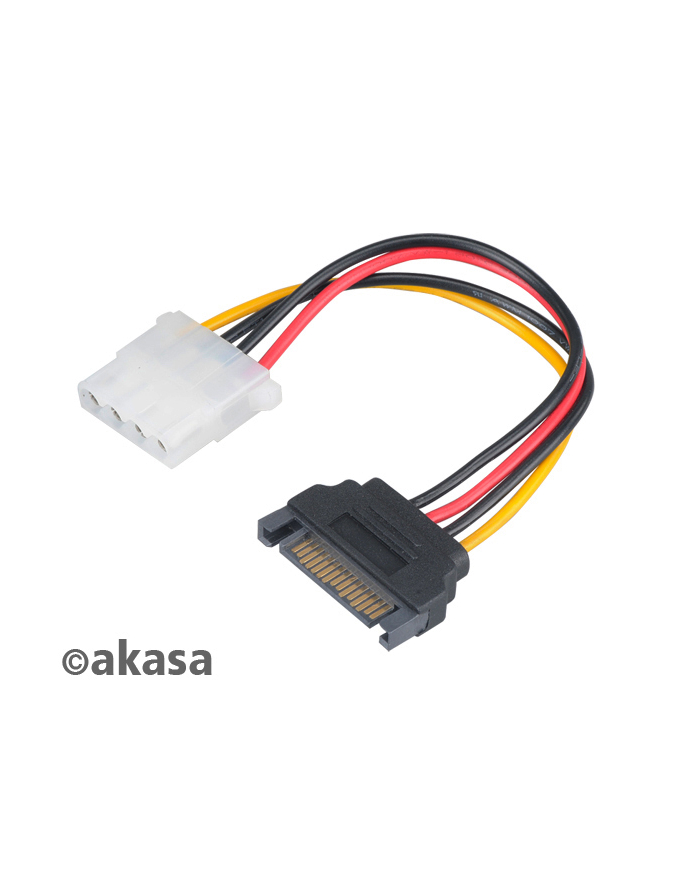 ADAPTER 15pinSATA na 4pinMolex AK-CBPW0315 główny