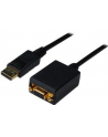 Adapter DisplayPort do VGA, DP/HD15 M/F, 0.15cm - nr 13