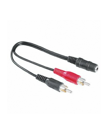 ADAPTER JACK 3,5MM STEREO GN-2XCINCH WT.