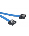 KABEL PROSLIM SATA3 30cm transfer do 6Gb/s Blue - nr 8