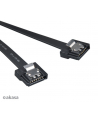 KABEL PROSLIM SATA3 50cm transfer do 6Gb/s Black - nr 8