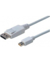 Kabel DisplayPort 1.1a mini DP-DP M/M 2.0m - nr 28