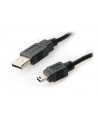 Kabel USB 2.0 Mini AM-BM5P (Canon) 1,8M czarny - nr 2