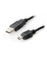 Kabel USB 2.0 Mini AM-BM5P (Canon) 1,8M czarny - nr 3